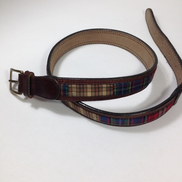 Fossil Leather Belt Multicolored - Picture 7 of 7